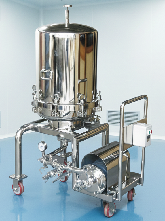 Skyline Zero Hold-up Filter Press